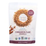 One Degree Organic Foods Cinnamon Flax Granola, Sprouted Oat, Case Of 6, 11 Oz.