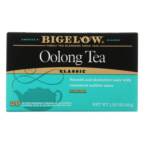 Bigelow Tea Tea, Oolong, Case Of 6, 20 Bag