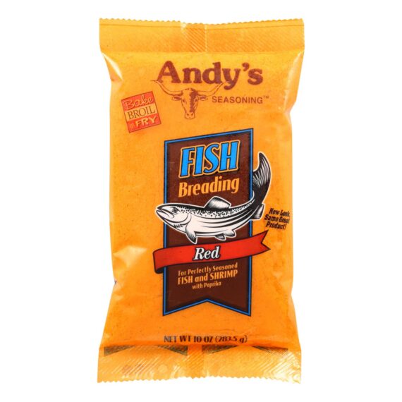 Andys Batter, Fish, Red, Case Of 12, 10 Oz