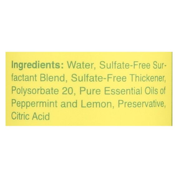 Rebel Green Dish Soap, Peppermint And Lemon, Deluxe, Case Of 4, 16 Fl Oz - Image 2