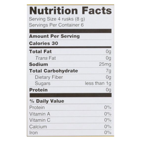 Hot Kid Baby Mum Rice Biscuit, Banana, Case Of 6, 1.76 Oz. - Image 3