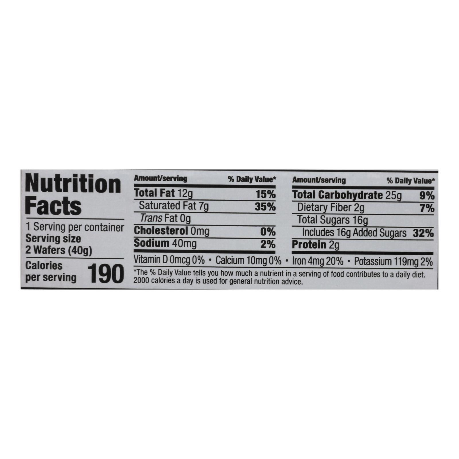 Little Secrets Crispy Wafer, Dark Chocolate With Sea Salt, Case Of 12, 1.4 Oz. - Image 3