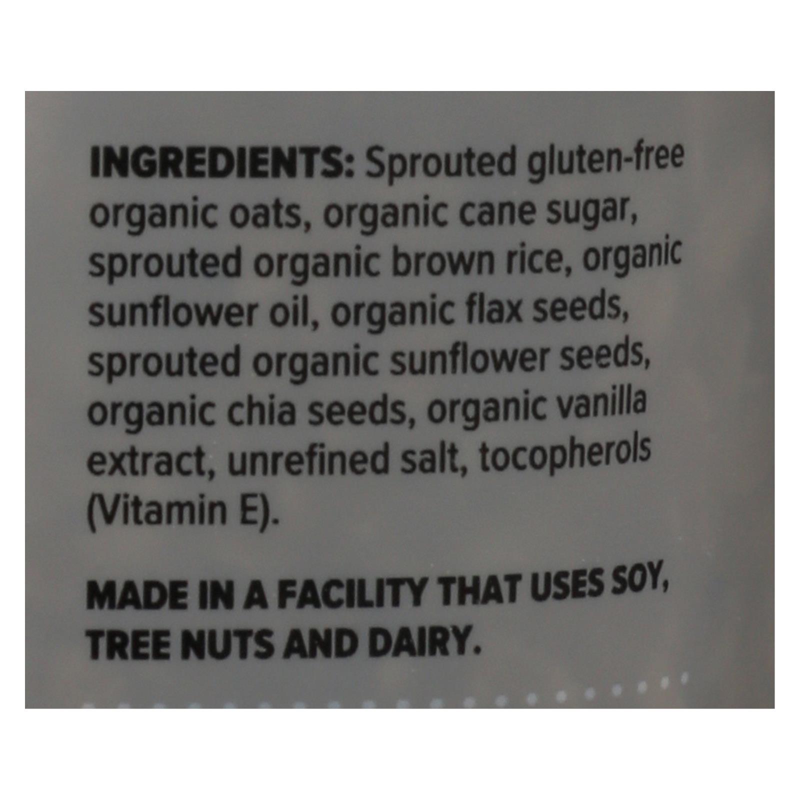 One Degree Organic Foods Sprouted Oat Granola, Vanilla Chia, Case Of 6, 11 Oz. - Image 3