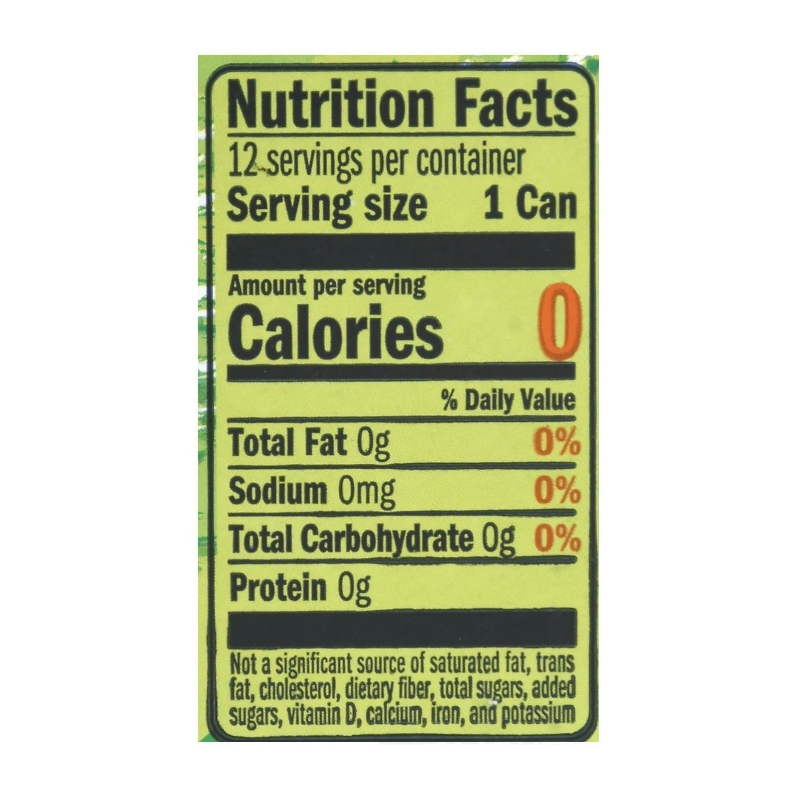Lacroix, Sparkling Water, Key Lime, Case Of 2, 12/12 Fl Oz. - Image 2