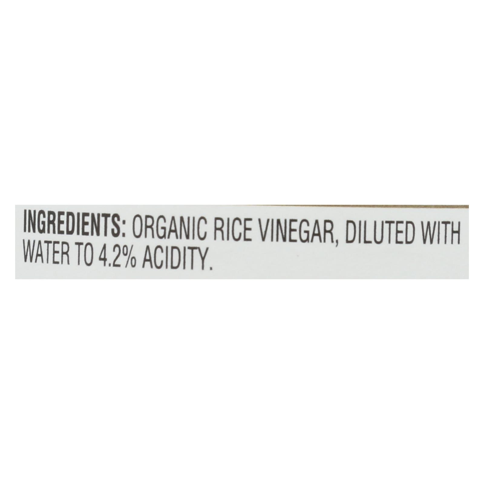 Nakano Vinegar, Organic, Natural Rice, Case Of 6, 12 Oz - Image 3