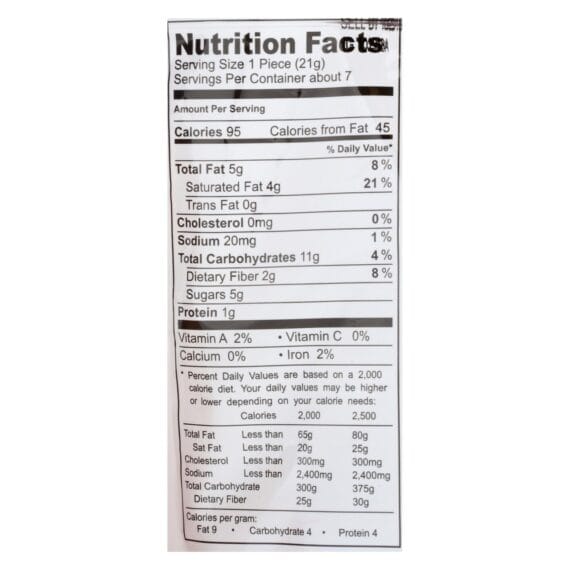 Jennies Coconut Bites, Organic, Cacao Chocolate, Case Of 6, 5.25 Oz - Image 3