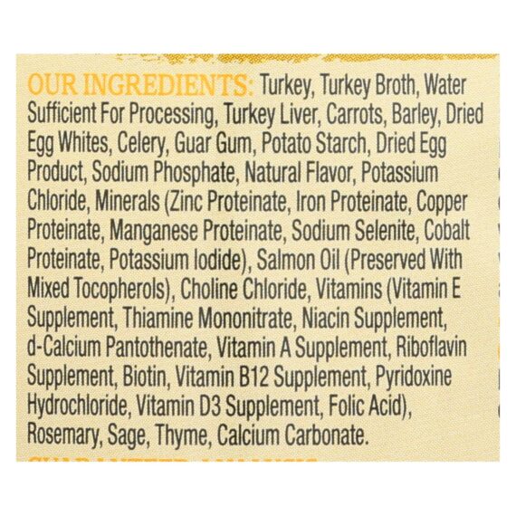 Wellness Pet Products Dog Food, Turkey With Barley And Carrots, Case Of 12, 12.5 Oz. - Image 3