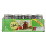Ball Canning Mason Canning Jar Set, Case Of 1, 12 Count