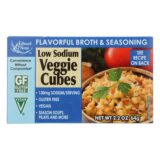 Edwards And Sons Natural Bouillon Cubes, Veggie, Low Sodium, 2.2 Oz, Case Of 12