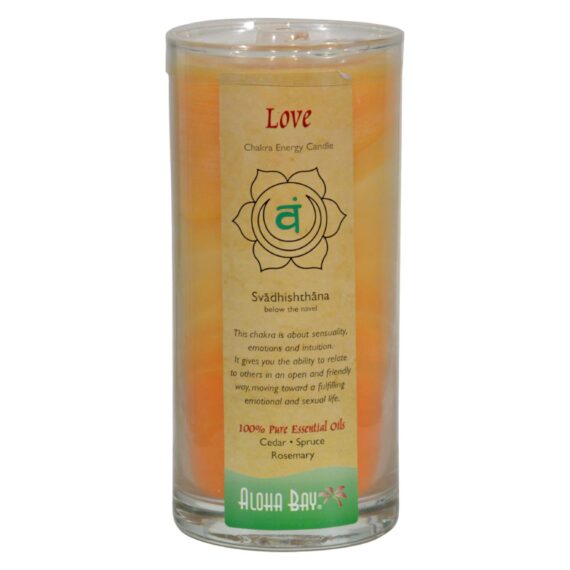 Aloha Bay, Chakra Jar Candle, Love, 11 Oz