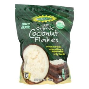 Let's Do Organics Coconut Flakes, Case Of 12, 7 Oz.