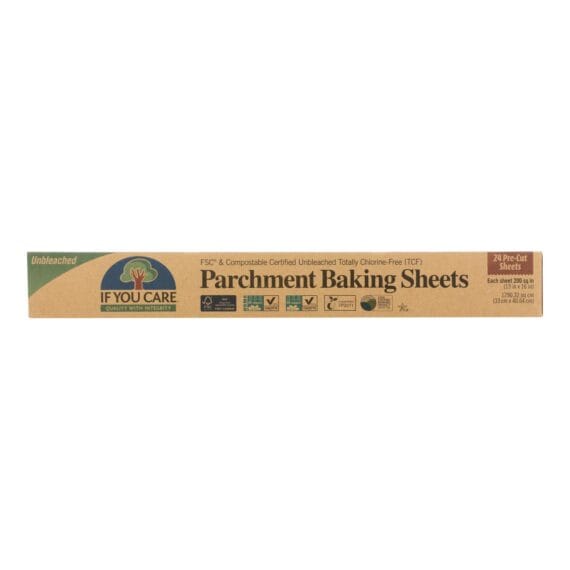 If You Care Parchment Baking Sheet, Paper, Case Of 12, 24 Count
