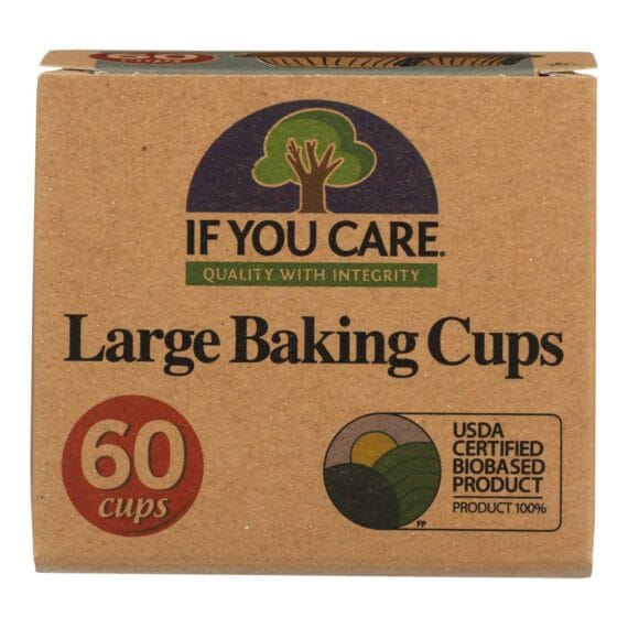 If You Care Baking Cups, Brown 2.5 Inch, Case Of 24, 60 Count