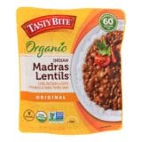 Tasty Bite Entree, Indian Cuisine, Madras Lentils, 10 Oz, Case Of 6