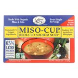Edward And Sons Reduced Sodium Miso, Cup, Case Of 12, 1 Oz.