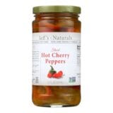 Jeff's Natural Jeff's Natural Hot Cherry Pepper, Hot Cherry Pepper, Case Of 6, 12 Oz.