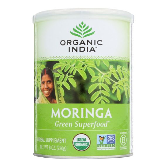 Organic India Organic Moringa Leaf Powder, 8 Oz