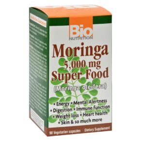 Bio Nutrition, Moringa, 5000 Mg, 90 Ct