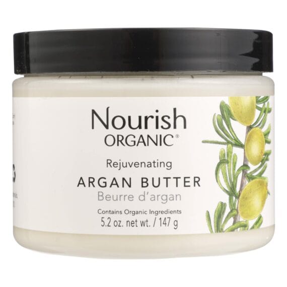 Nourish Argan Butter, Organic, Rejuvenating, 5.2 Oz, 1 Each