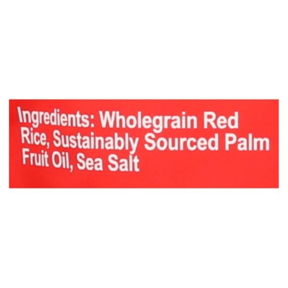 Laiki Red Rice Crackers, Case Of 8, 3.5 Oz. - Image 2