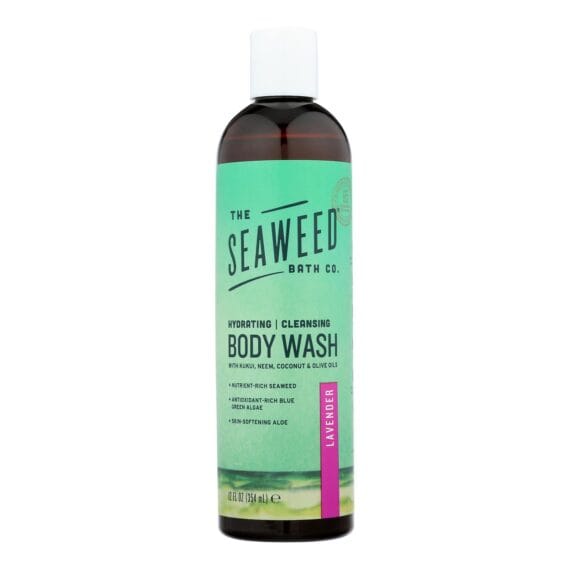 The Seaweed Bath Co Body Wash, Lavender, 12 Fl Oz