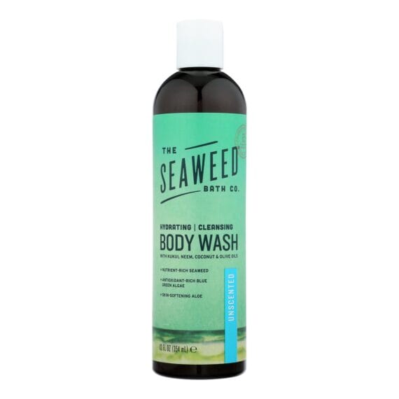 The Seaweed Bath Co Body Wash, Unscented, 12 Fl Oz
