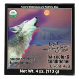 Light Mountain Hair Color, Bright Red, Case Of 1, 4 Oz.