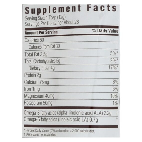 Spectrum Essentials Organic Chia Seeds, Omega-3 And Fiber, 12 Oz - Image 3