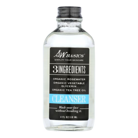 S.w. Basics, 3 Ingredients Cleanser, 4 Fl Oz.