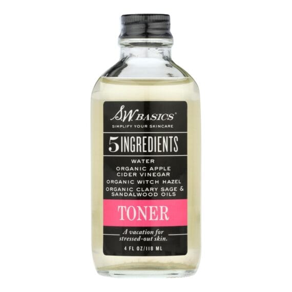 S.w. Basics, 5 Ingredients Toner, 4 Fl Oz.