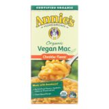 Annie's Homegrown Organic Macaroni & Cheese, Vegan Cheddar Flavored, Case Of 12, 6 Oz