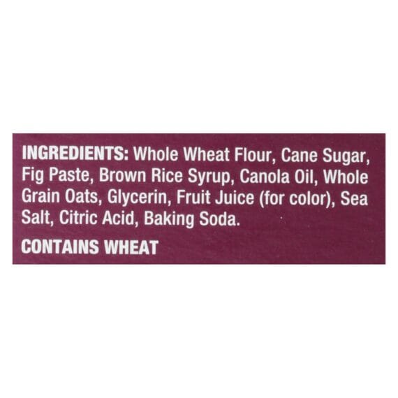 Nature's Bakery Stone Ground Whole Wheat Fig Bar, Original, Case Of 6, 2 Oz. - Image 2