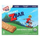Clif Kid Zbar, Iced Oatmeal Cookie, Case Of 9, 7.62 Oz
