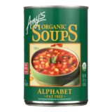 Amy's, Organic Alphabet Soup, Case Of 12, 14.1 Oz