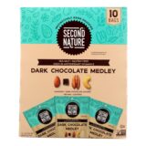Second Nature - Nut Medley Dark Chocolate - Case Of 4-10-1.25