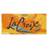Lacroix, Sparkling Water, Orange, Case Of 3, 8/12 Fl Oz.