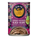 Siete - Beans Black Refried - Case Of 12-16 Oz
