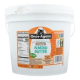 Once Again Natural Butter Smooth Almond, Single Bulk Item, 9lb