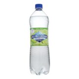 Ice Mountain, Sparkling Water, Zesty Lime, Case Of 12, 33.8 Fl Oz.