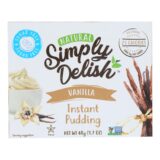 Simply Delish Pudding Mix, Vanilla, Case Of 6, 1.7 Oz