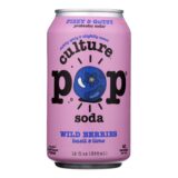 Culture Pop Soda - Soda Wild Berries - Case Of 6-4-12 Fz