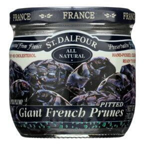 St Dalfour Prunes, French, Giant, Pitted, 7 Oz, Case Of 6