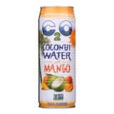 C2o, Pure Coconut Water, Mango, Case Of 12, 17.5 Fl Oz.