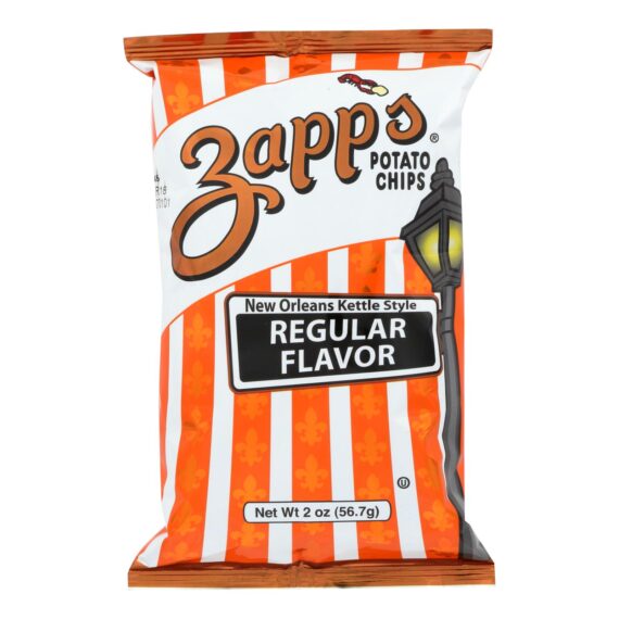 Zapps Potato Chips Chips, Regular 2 Oz, Case Of 25, 2 Oz