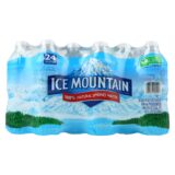 Ice Mountain, Natural Spring Water, 24/500 Ml