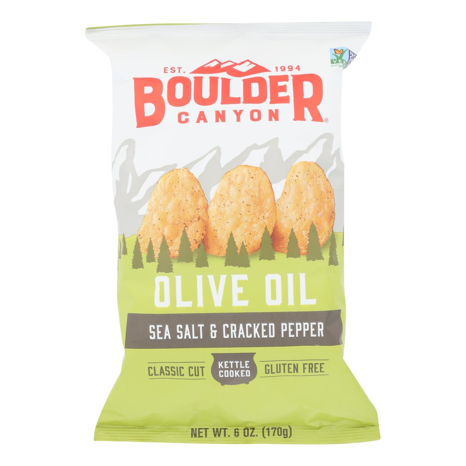 Boulder Canyon Natural Foods, Canyon Olv Oil Ss&pp, Cs Of 12-6 Oz
