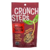 Crunchsters, Sprouted Protein Snack, Beyond Bacon, Case Of 6, 4 Oz.