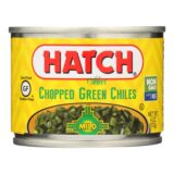 Hatch Chili Roasted Hatch Green Chile, Green Chile, Case Of 24, 4 Oz.