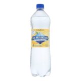 Ice Mountain, Sparkling Water, Lively Lemon, Case Of 12, 33.8 Fl Oz.