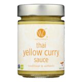 Watcharee's - Sauce Thai Yellow Curry - Case Of 6-9.8 Fz